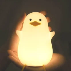 The Gilded Nest Gadgets Für Zuhause|Beleuchtung-Happy Duck Nachtlampe - Nachttischlampe für Kinder