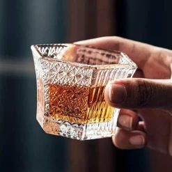 Feast Essentials Küche & Esszimmer-Hatch 44-Oz-Kristallglas – Elegantes Trinkgeschirr