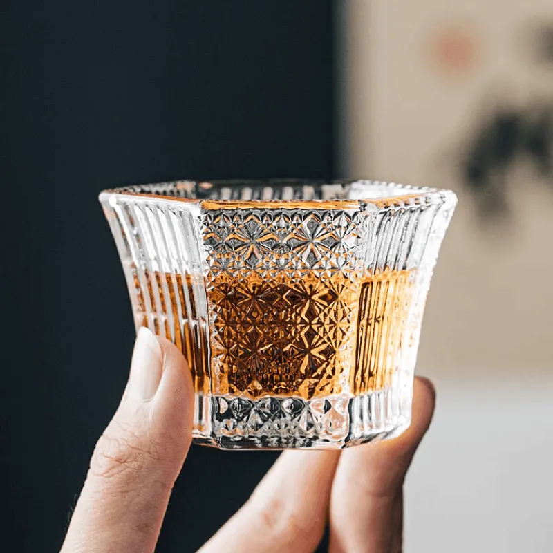 Feast Essentials Küche & Esszimmer-Hatch 44-Oz-Kristallglas – Elegantes Trinkgeschirr