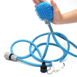 Furendo Haustierzubehör|Reinigungswerkzeuge Für Haustiere-Haustier-Bademassagegerät – 2-in-1-Pflege- und Entspannungswerkzeug