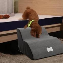 Furendo Haustierzubehör|Reinigungswerkzeuge Für Haustiere-Haustier-Rampenkissen - Weiche Haustier-Stützmatte