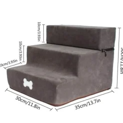 Furendo Haustierzubehör|Reinigungswerkzeuge Für Haustiere-Haustier-Rampenkissen - Weiche Haustier-Stützmatte