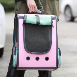 Furendo Haustierzubehör|Reinigungswerkzeuge Für Haustiere-Haustier-Tragerucksack – Atmungsaktive Reisetasche für Hunde und Katzen