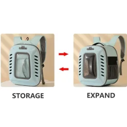 Furendo Haustierzubehör|Reinigungswerkzeuge Für Haustiere-Haustier-Tragerucksack – bequeme, atmungsaktive Reisetasche für Haustiere