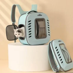 Furendo Haustierzubehör|Reinigungswerkzeuge Für Haustiere-Haustier-Tragerucksack – bequeme, atmungsaktive Reisetasche für Haustiere