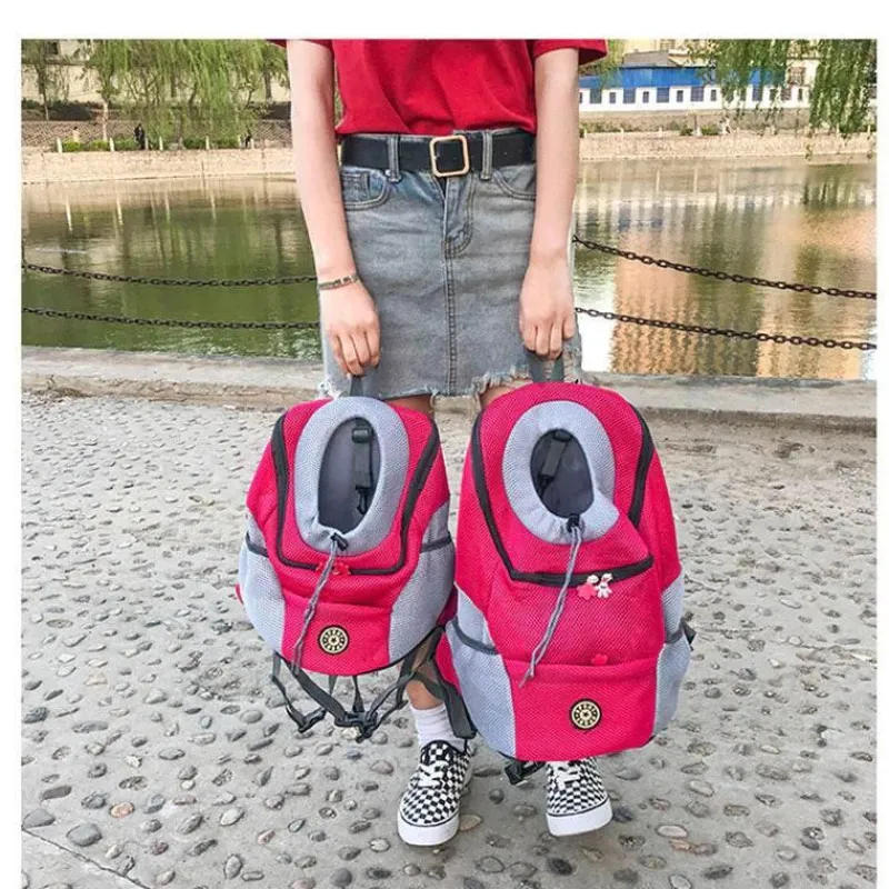 Furendo Haustierzubehör|Reinigungswerkzeuge Für Haustiere-Haustier-Tragerucksack – Reisetasche für Katzen und Hunde