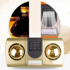 Tranquil Waters Gadgets Für Zuhause|Badezimmer-Heißluftgebläse-Wandleuchte - Badezimmerbeleuchtung