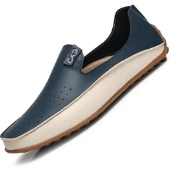 Herren Decor Herrenschuhe-Herren-Fahrhalbschuhe aus Leder – stilvolles Freizeitschuhwerk