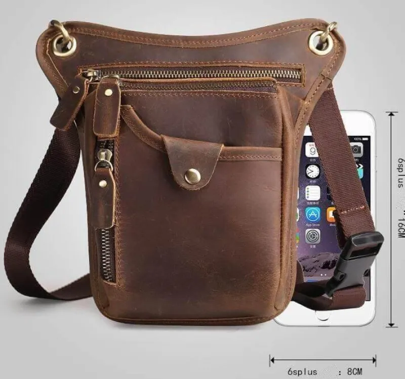 Decor Taschen & Geldbörsen-Herren-Umhängetasche aus Leder – stilvolle Reisetasche