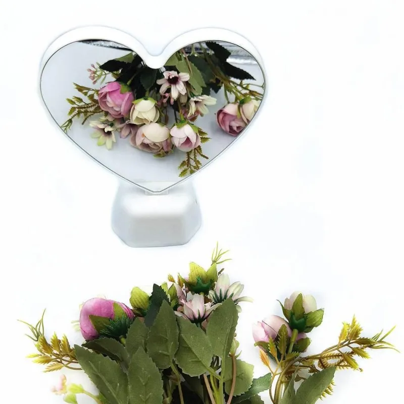 Willow u0026 Whim Beleuchtung-Herz LED Nachtlampe - Dekorative Spiegellampe für Schlafzimmer