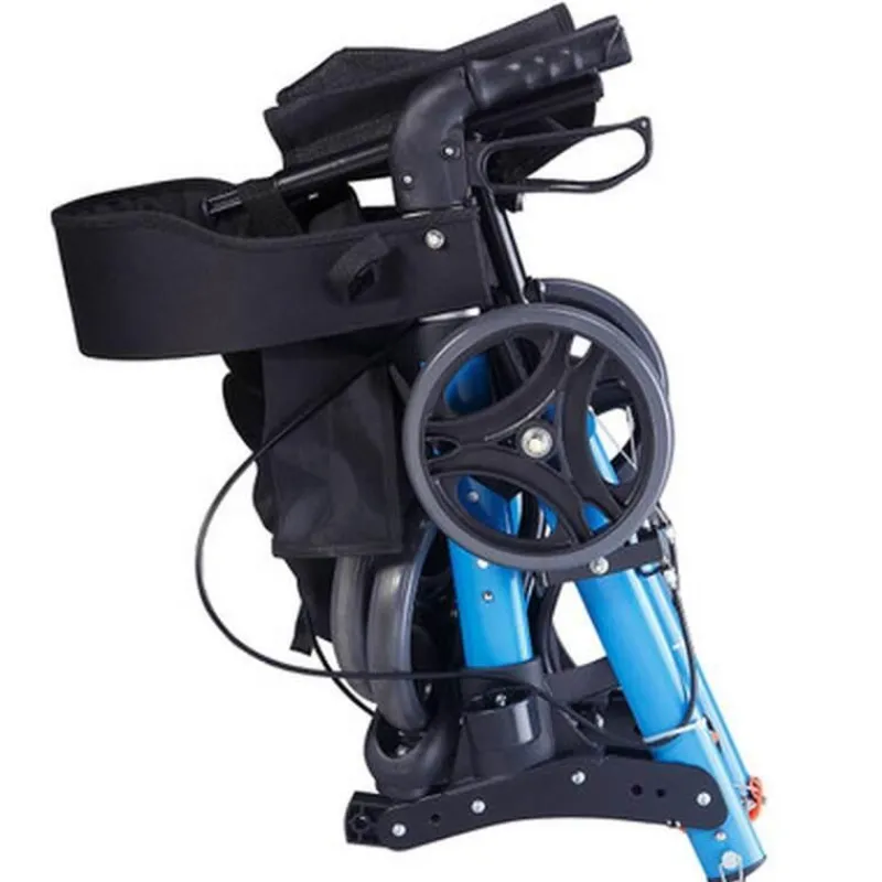 The Relaxation Nook Mobilitäts- Und Support-Tools|Gesundheits-Gadgets-Höhenverstellbarer, faltbarer Gehwagen – Tragbare Mobilitätshilfe für Senioren