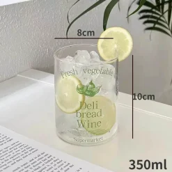 Plates u0026 More Küche & Esszimmer-Hitzebeständiger Kaffeebecher aus Glas – vielseitiger Becher für Tee, Milch und Bier