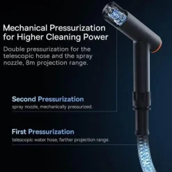 Wild u0026 Free Gear Autozubehör|Automobilindustrie-Hochdruck-Autowaschpistole – Effizientes Reinigungswerkzeug