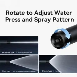 Wild u0026 Free Gear Autozubehör|Automobilindustrie-Hochdruck-Autowaschpistole – Effizientes Reinigungswerkzeug