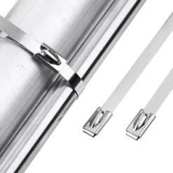 The Decor Haven Outdoor-Artikel|Outdoor & Garten-Hochleistungs-Kabelbinder aus Edelstahl – langlebige Befestigungselemente für die Verkabelung