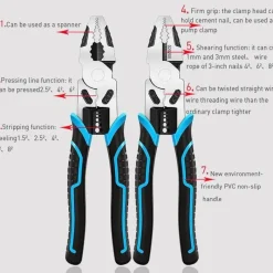 Cozy Living Heimwerkzeuge-Hochleistungs-Multifunktionszange – starkes, vielseitiges Werkzeug