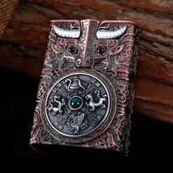 The Outdoor Vault Outdoor-Gadgets|Heimwerkzeuge-Hochleistungs-Petroleumfeuerzeug aus Stahl – Funkenzündungswerkzeug