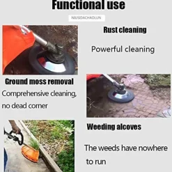 The Outdoor Vault Heimwerkzeuge|Outdoor & Garten-Hochleistungs-Trimmerkopf für Rasenmäher – Power Trim-Ersatzwerkzeug