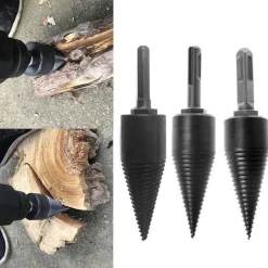 Roam Ready Outdoor-Artikel|Heimwerkzeuge-Holzspaltbohrer - Effizientes Zubehör für die Holzbearbeitung