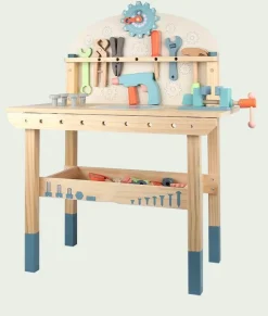 The Decor Haven Babyspielzeug-Holzwerkzeug-Spielset – Pädagogisches Werkstatt-Spielset für Kinder