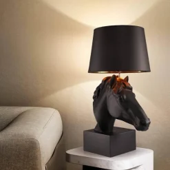Comfort u0026 Style Beleuchtung-Horse Head Desk Lamp - Unique Equestrian Home Decor