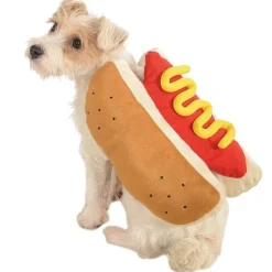 Decor Haustierzubehör-Hot Dog Kostüm für Hunde – Süßes Halloween Haustier Outfit