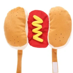 Decor Haustierzubehör-Hot Dog Kostüm für Hunde – Süßes Halloween Haustier Outfit
