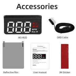 Wild u0026 Free Gear Autozubehör|Automobilindustrie-HUD-Windschutzscheiben-Tachometer – Digitales Head-Up-Display