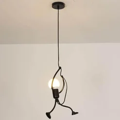 Comfort u0026 Style Beleuchtung-Human Figure Chandelier - Unique Decorative Lighting Fixture