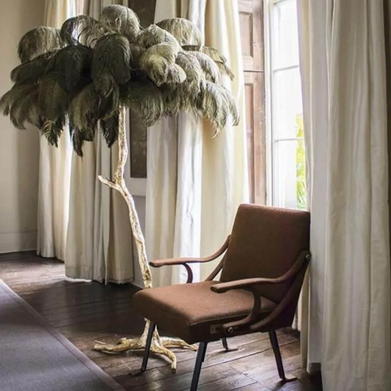 Comfort u0026 Style Beleuchtung-Icelandic Feather Tree Lamp - Elegant Home Decor Accent