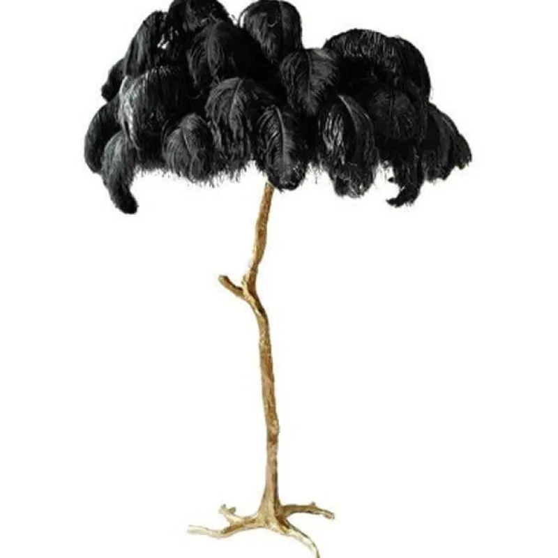 Comfort u0026 Style Beleuchtung-Icelandic Feather Tree Lamp - Elegant Home Decor Accent