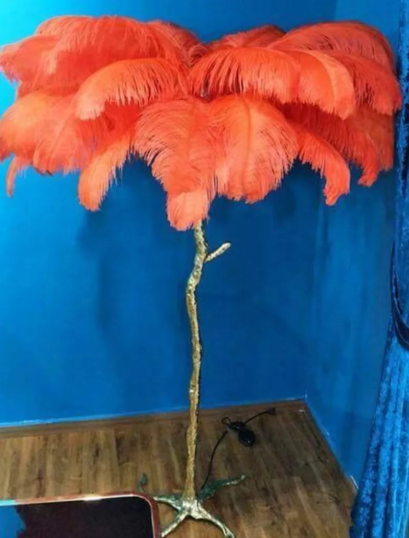 Comfort u0026 Style Beleuchtung-Icelandic Feather Tree Lamp - Elegant Home Decor Accent