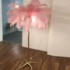 Comfort u0026 Style Beleuchtung-Icelandic Feather Tree Lamp - Elegant Home Decor Accent