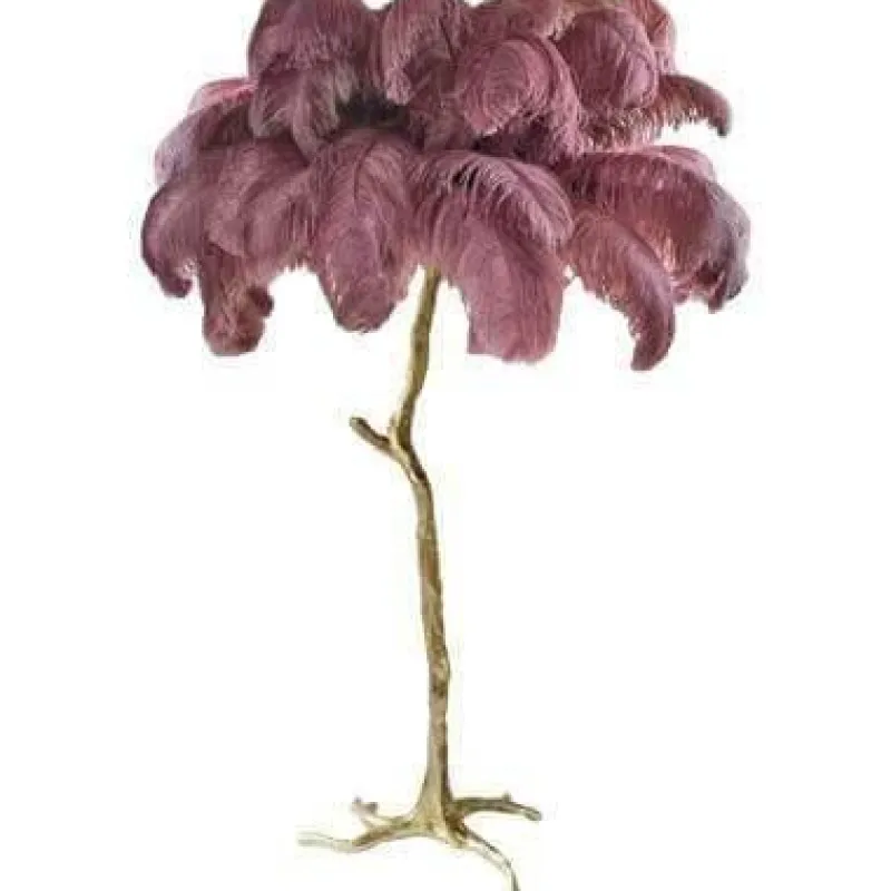 Comfort u0026 Style Beleuchtung-Icelandic Feather Tree Lamp - Elegant Home Decor Accent