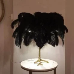 Comfort u0026 Style Beleuchtung-Icelandic Feather Tree Lamp - Elegant Home Decor Accent