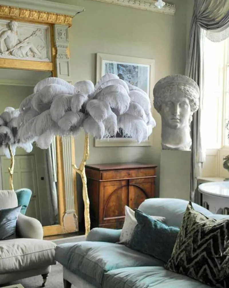 Comfort u0026 Style Beleuchtung-Icelandic Feather Tree Lamp - Elegant Home Decor Accent