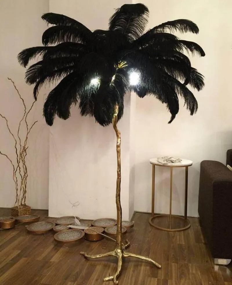 Comfort u0026 Style Beleuchtung-Icelandic Feather Tree Lamp - Elegant Home Decor Accent