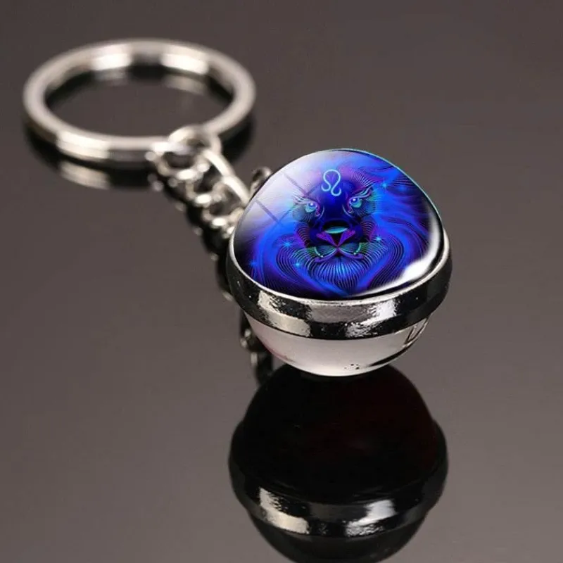 The Outdoor Vault Outdoor-Artikel|Outdoor-Gadgets-Im Dunkeln leuchtender kosmischer Schlüsselanhänger – leuchtendes, buntes Accessoire