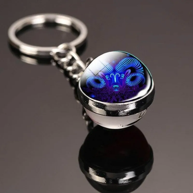 The Outdoor Vault Outdoor-Artikel|Outdoor-Gadgets-Im Dunkeln leuchtender kosmischer Schlüsselanhänger – leuchtendes, buntes Accessoire