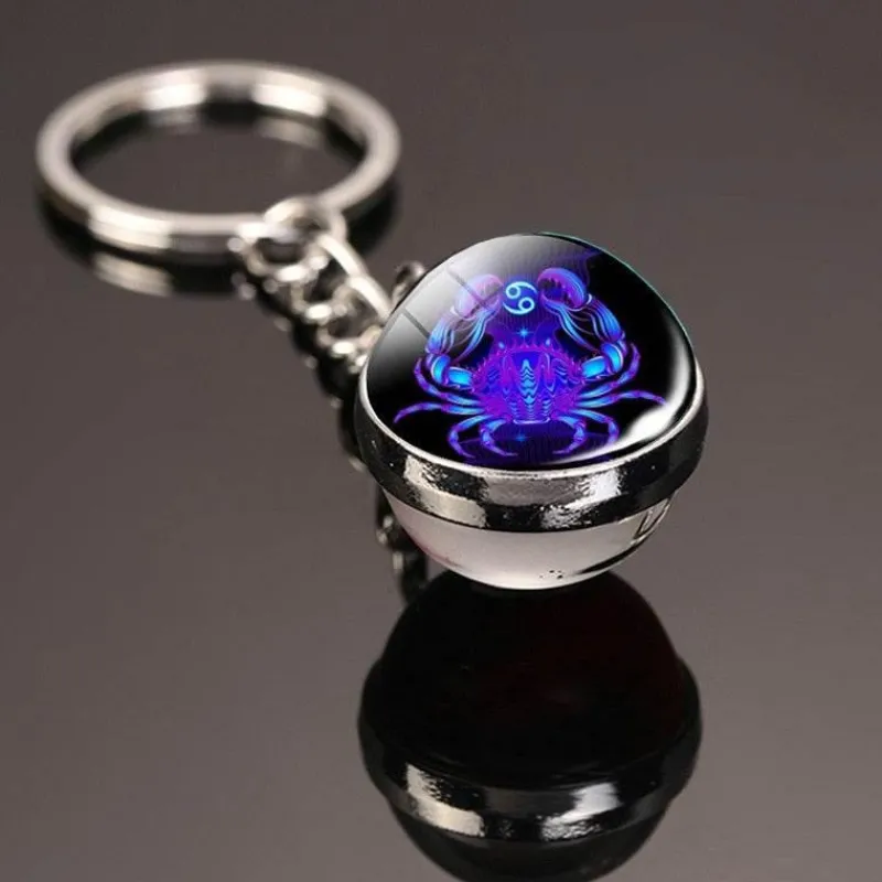 The Outdoor Vault Outdoor-Artikel|Outdoor-Gadgets-Im Dunkeln leuchtender kosmischer Schlüsselanhänger – leuchtendes, buntes Accessoire