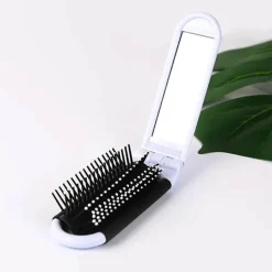 Wilderness Haven Outdoor-Artikel|Camping Im Freien-2-in-1 Antistatische Haarbürste - Massage-Entwirrungswerkzeug