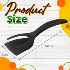 The Culinary Kit Küche & Esszimmer-2-in-1 Easy Flip Tong – Multifunktionales Küchenwerkzeug