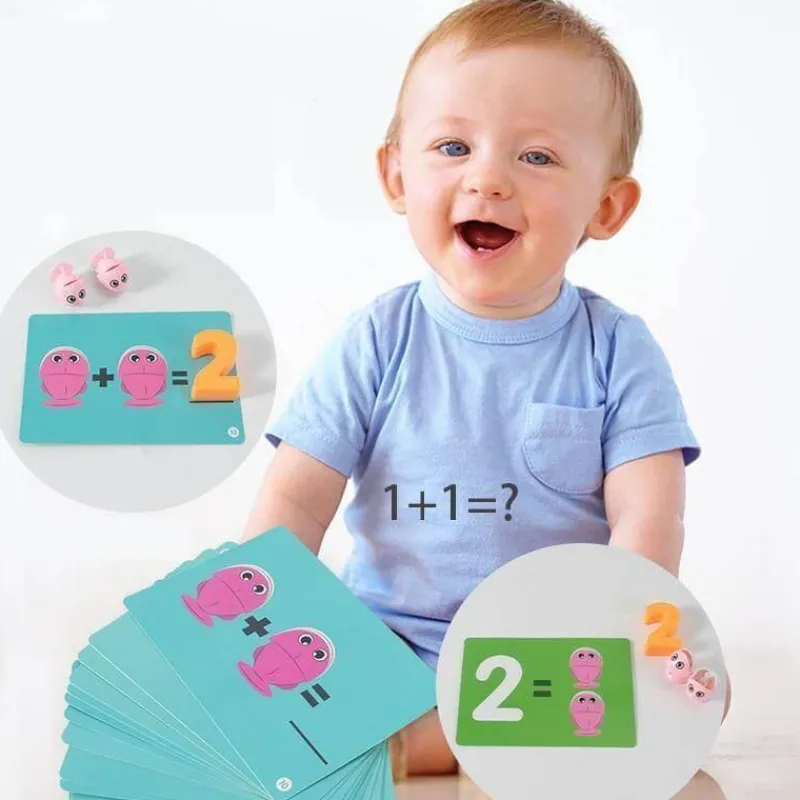 The Decor Haven Babyspielzeug-4-in-1 Magnetisches Angelspiel – Lernspielzeug für Kinder