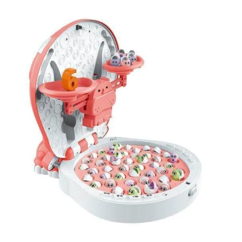The Decor Haven Babyspielzeug-4-in-1 Magnetisches Angelspiel – Lernspielzeug für Kinder