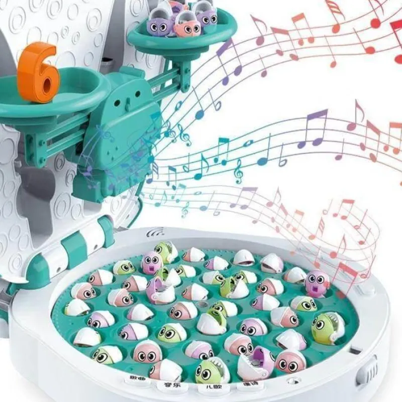 The Decor Haven Babyspielzeug-4-in-1 Magnetisches Angelspiel – Lernspielzeug für Kinder