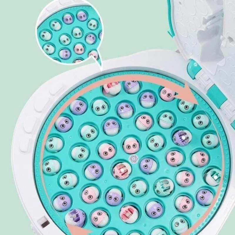 The Decor Haven Babyspielzeug-4-in-1 Magnetisches Angelspiel – Lernspielzeug für Kinder