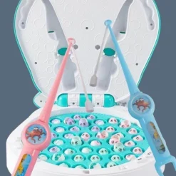 The Decor Haven Babyspielzeug-4-in-1 Magnetisches Angelspiel – Lernspielzeug für Kinder