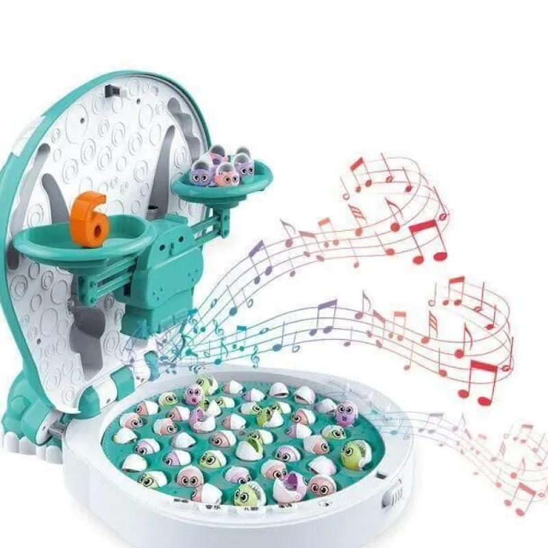 The Decor Haven Babyspielzeug-4-in-1 Magnetisches Angelspiel – Lernspielzeug für Kinder