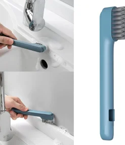 The Culinary Kit Küche & Esszimmer-2in1 Spülbürste mit langem Griff