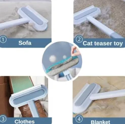 Comfort u0026 Style Haustierzubehör|Reinigungswerkzeuge Für Haustiere-3-in-1 Tierhaarentferner Fensterputzbürste